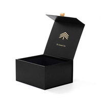 Emballages de soins de la peau en carton rigide magnétique imperméable de haute qualité avec logo personnalisé, recyclables, avec fermeture magnétique