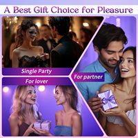 Vibrador de Juguete Sexual con Forma de Rosa para Mujeres, Vibradores con Lengua Grande para Lamer, Placer del Clítoris, Dildo con Movimiento de Empuje, Estimulación Anal