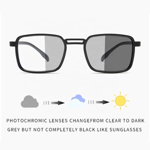 Thời trang Khung quang người đàn ông phụ nữ Nam Kính mắt theo toa kính mắt photochromic chống ánh sáng màu xanh kính - Product Image 6