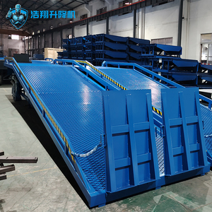 CE Alta Qualidade 10T Hidráulica Quintal Ramp Container Dock Ramp Empilhadeira Aço Carregando Dock Ramp - Product Image 5