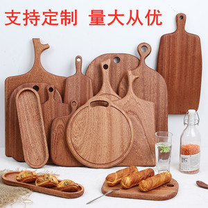 Planche à découper en bois d'ébène pour enfants, bébés, préparation d'aliments pour bébés, petite planche à découper, utilisation en dortoir, planche à fruits, en bois - Product Image 5