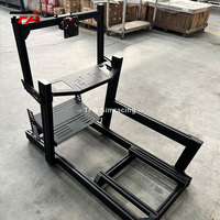Popular Sim Racing Rig VR Car Game Simulador de conducción Cockpit Silver 8040 Kit Negro 4080 Marcos de aluminio con soporte para monitor