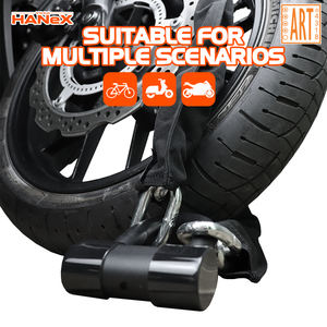 <span class=keywords><strong>Antivol</strong></span> personnalisable 120 dB avec <span class=keywords><strong>alarme</strong></span>, chaîne en acier trempé de 120 cm pour <span class=keywords><strong>moto</strong></span>, cyclomoteur et vélo, avec cadenas en U ART - Product Image 2