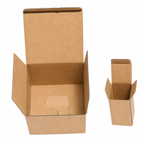 Boîte de présentation en carton ondulé à fond à clipser, personnalisée, sans colle, écologique, biodégradable, réutilisable, avec logo OEM/ODM, vente en gros