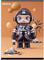 Figurines POP MART MEGA SPACE MOLLY 100% SERIES 02-B authentiques, boîte mystère, jouets, poupées, figurines d'action mignonnes, décorations de bureau, cadeau