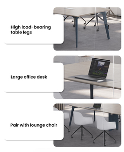 Modern Executive Office Desk 2000x1800x750mm with CPU Stand & Ventilated Cabinet Large Home Office Desk Factory Direct <b>for</b> Saudi - Product Image 3