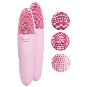 <span class=keywords><strong>Brosse</strong></span> <span class=keywords><strong>nettoyante</strong></span> sonique pour le <span class=keywords><strong>visage</strong></span>, masseur électrique en silicone pour le <span class=keywords><strong>visage</strong></span>, nettoyage en profondeur des pores, étanche, chargement USB, outil de soin de la peau - Product Image 1