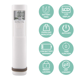 Nessuna batteria richiesta 50kg elettronico manuale portatile bilancia per bagagli per la valigia di pesatura della bilancia digitale per i viaggi - Product Image 2