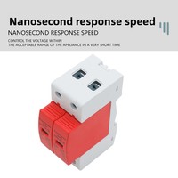 Parafoudre AC SPD-40, protection contre les surtensions de deuxième niveau, interrupteur de protection de ligne électrique, disjoncteur anti-foudre