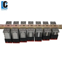 Relais à semi-conducteurs avec dissipateur thermique DA AA DD Montage sur rail DIN SSR mince monophasé 10A 25A 40A 60A 80A 100A 120A Ssr
