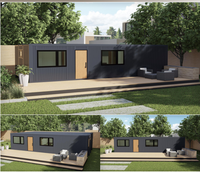 Casa Modular en Contenedor con Aislamiento Térmico y Materiales Ecológicos Modelo CYK-20FT para Uso Vacacional