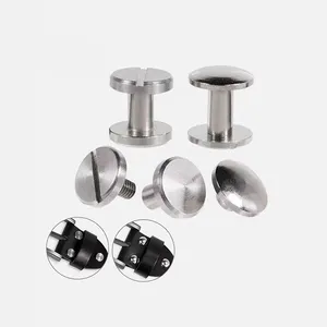 Tùy Chỉnh Chicago Vít Kim Loại Đinh Tán Khóa <span class=keywords><strong>Brass</strong></span> Thép Không Gỉ Khóa Vít - Product Image 5