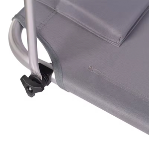 Sedia da spiaggia pieghevole esterna per il tempo libero protezione solare facile da riporre per campeggio in <span class=keywords><strong>montagna</strong></span> Tesla spiaggia <span class=keywords><strong>letto</strong></span> con ruote - Product Image 4