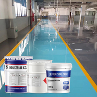 Peinture époxy à base d'eau pour sols, apprêt époxy aqueux industriel