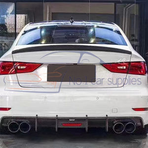 Alerón Trasero de Fibra de Carbono Real de Alta Calidad 2012-2015 con Doble Salida de Escape para <span class=keywords><strong>A7</strong></span> <span class=keywords><strong>S</strong></span> <span class=keywords><strong>Line</strong></span> S7 - Product Image 5