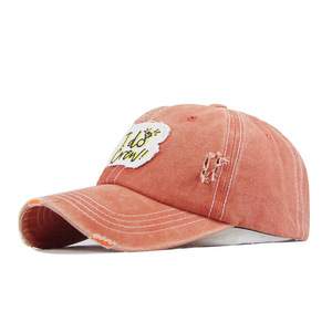 Cappello da Baseball Unisex a 6 Pannelli in Cotone 100% con Patch Ricamato Effetto Invecchiato - Product Image 6