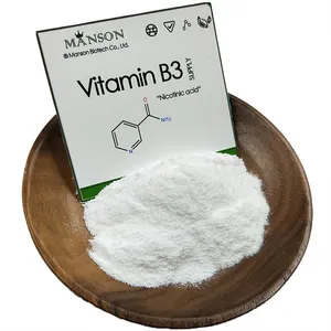 Qualité cosmétique Pur CAS 98-92-0 99% En Vrac Poudre Nicotinamide/VB3/Niacinamide Vitamine B3 Poudre