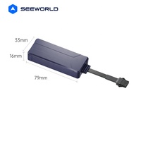Appareil GPS 4G LTE facile à monter pour moto Bus Code source ouvert Logiciel de suivi gratuit Positionnement GSM Détection Acc 1 an