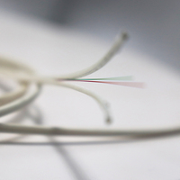 Cable de Fibra Óptica FTTH OEM de 1 Núcleo y 1 km, G657A2 A1, Cable Óptico Monomodo para Redes FTTH FTTX
