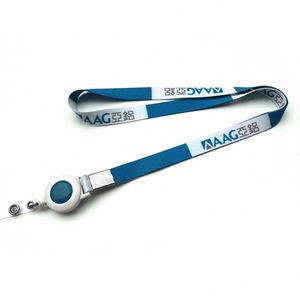 Promotional Stretchable Badge Reel Lanyards With Custom Logo for <b>ID</b> <b>Holder</b> Business Conferences Factory Price - Product Image 4