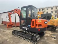 Excavatrice de 6 tonnes d'occasion de bonne performance, fabriquée en Corée, Doosan DX60E DH60BC DH60-7 DX60E-9C DX55, en vente en stock