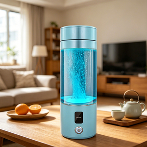 Bouteille d'eau à hydrogène et ozone 200 ml 5000 PPB, <span class=keywords><strong>ioniseur</strong></span> double <span class=keywords><strong>fonction</strong></span> - Product Image 2