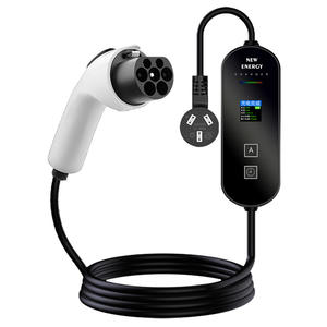 Station de recharge de <span class=keywords><strong>voiture</strong></span> électrique portable, <span class=keywords><strong>chargeur</strong></span> AC embarqué pour véhicule électrique, <span class=keywords><strong>chargeur</strong></span> rétractable <span class=keywords><strong>4</strong></span> en 1 pour <span class=keywords><strong>voiture</strong></span> - Product Image 1