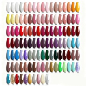 เจลทาเล็บใสสีอำพันแบบคริสตัล เงางาม คุณภาพสูง ผลิตตามสั่ง (OEM) - Product Image 6