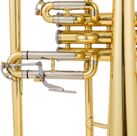 B-flat Tone Flugelhorn Brass Musical Instrument Adult Band Accompaniment Instrument Professional Performance Use Gifts