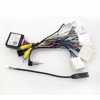 Car 16 Pin Android Wire Harness Power Cable Adapter With Canbus for Toyota Levin RAV4 Camry Highlander Prius Corolla