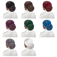 Chapeau bandeau de style ethnique Turbans musulmans élastiques Hot Drill Sweet Snare Women Turban Hat