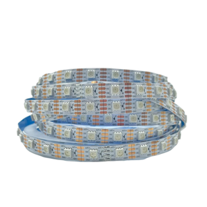 Tira de <span class=keywords><strong>LED</strong></span> WS2815 de Color Mágico, DC12V 5050 SMD, IC Integrado, Luz Intermitente Direccionable, 30/60/96/144 <span class=keywords><strong>LED</strong></span> Opcionales - Product Image 2