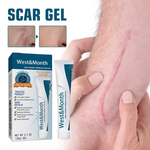 West Month 20g Gel para el cuidado <span class=keywords><strong>del</strong></span> cuerpo Crema Fade Reparación de cicatrices Cirugí<span class=keywords><strong>a</strong></span> y <span class=keywords><strong>embarazo</strong></span> Cuidado de la piel suave con desalinatos Glicerina Suministro OEM - Product Image 2