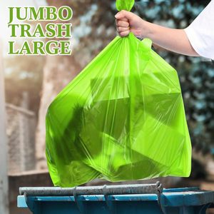 Bolsas de Camiseta Biodegradables con Asas Gruesas, Personalizables, Material PE, Impresión Serigráfica para Compras Comerciales (Supermercado) - Product Image 3