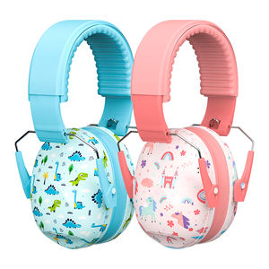 HQ наушники для защиты слуха для детей, детские Плоские наушники, наушники для защиты от АБС, шумоподавление, наушники для аутизма - Product Image 2