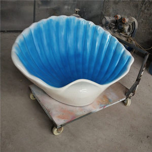 Silla Decorativa <span class=keywords><strong>de</strong></span> <span class=keywords><strong>Resina</strong></span> con Forma <span class=keywords><strong>de</strong></span> Concha Marina, Sofá Grande <span class=keywords><strong>de</strong></span> Fibra <span class=keywords><strong>de</strong></span> Vidrio con Diseño <span class=keywords><strong>de</strong></span> Concha Marina <span class=keywords><strong>para</strong></span> Eventos Temáticos Oceánicos y Cabinas <span class=keywords><strong>de</strong></span> Fotos - Product Image 1