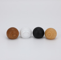 Tapones de Madera Personalizables para Perfume en Varios Estilos, Tapones Esféricos de 15 mm, Tapones de Madera para Botellas de Vidrio