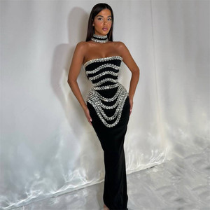 embellished bodycon maxi dress WHITE FLORAL EMBELLISHED LACE BODYCON MAXI DRESS – AIIZIE
