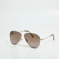 Lunettes de soleil classiques de haute qualité, métal et acétate de luxe, UV400, lunettes de soleil décontractées pour hommes