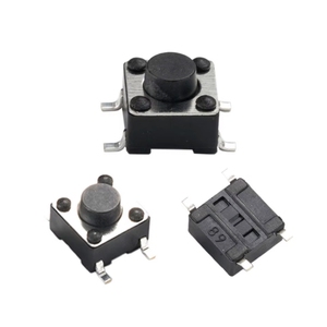 Interruptor táctil 6x6x5/4.3/4.5/5.5/6/7/7.5/8/8.5/9/9.5/10mm SMT de 4 pines vertical 6x6x5 resistente a altas temperaturas, interruptor SMD en stock - Product Image 1
