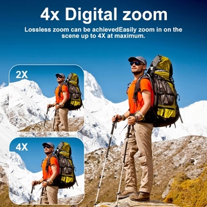 Cámara Deportiva de Acción 6k UHD de Última Generación, 60 fps, Súper Visión Nocturna, 50 MP, Wifi, 5k EIS, 4k, Pantalla Táctil, Pantallas Dobles, Función Impermeable - Product Image 5