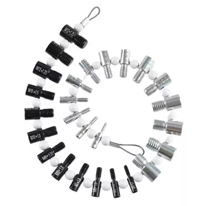 Sắt 26 Nam Và Nữ Chủ Đề Định Danh Đo Inch Và Metric Vít Kích Thước Và Chủ Đề Đo Công Cụ Đo Cho Vít - Product Image 1