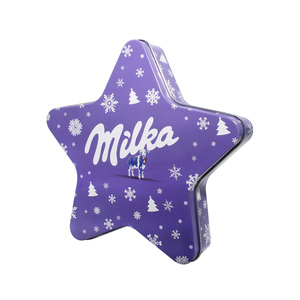 <b>Christmas</b> Chocolate Candy Gift Tinplate Packaging <b>Box</b> - Product Image 1