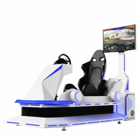 Meistverkaufter VR-Sternenhimmel-Rennsimulator 9D-Film Elektrische Plattform-Autospielmaschine für Einkaufszentren