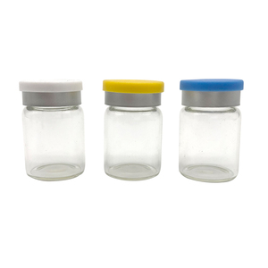 Flacons transparents 6ml 10ml de fiole pharmaceutique d'injection médicale flacons en verre Avec Bouchon À Vis - Product Image 4
