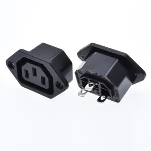 AC Plug Adapter Power Socket IEC 320 C14 C13 Female Plug Holder 3 PIN DB-14 Socket with VDE CCC certificate