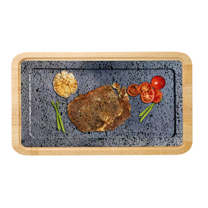 El fabricante suministra losas <span class=keywords><strong>de</strong></span> <span class=keywords><strong>piedra</strong></span> volcánica en rojo y negro, con decoraciones <span class=keywords><strong>de</strong></span> pared rotas y cortadas y tablas <span class=keywords><strong>de</strong></span> <span class=keywords><strong>barbacoa</strong></span> - Product Image 6