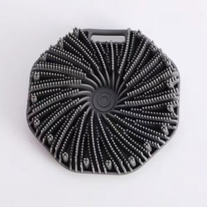 Brosse de bain en silicone la plus vendue, brosse multifonctionnelle pour le dos et les cheveux sous la douche, outil exfoliant pour le nettoyage du corps - Product Image 3