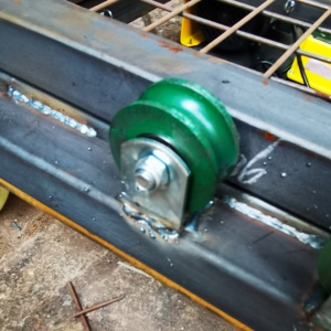Platform pengangkat baja seluler perancah listrik dengan kunci keselamatan | Beban 500kg | Bersertifikat CE - Product Image 5