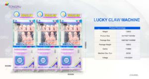 Machine commerciale de grue de griffe jouets Machine de griffe sans argent avec le lecteur de carte et l'accepteur de facture à jetons avec la garantie de 1 an - Product Image 5